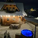 Goralska 3 Highland - Jacuzzi, Sauna, Split Ac, Private Parking, Mountains View 木屋