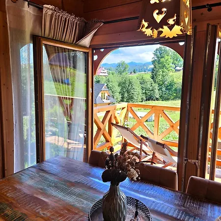 Goralska 3 Highland - Jacuzzi, Sauna, Split Ac, Private Parking, Mountains View 샬레