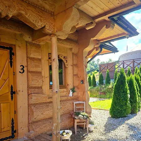 Goralska 3 Highland - Jacuzzi, Sauna, Split Ac, Private Parking, Mountains View Dağ evi Zakopane