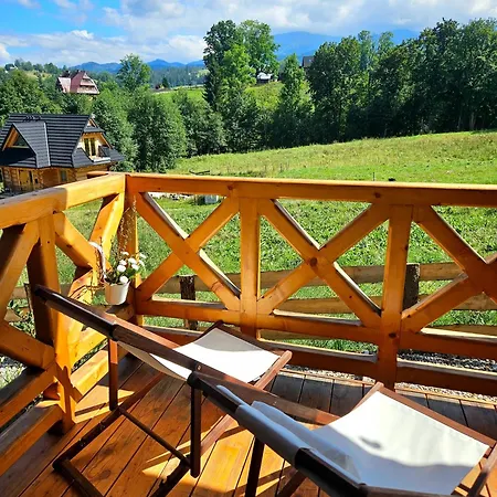 Goralska 3 Highland - Jacuzzi, Sauna, Split Ac, Private Parking, Mountains View Dağ evi