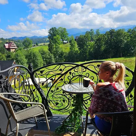 Goralska 3 Highland - Jacuzzi, Sauna, Split Ac, Private Parking, Mountains View Dağ evi