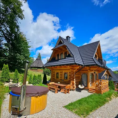 Goralska 3 Highland - Jacuzzi, Sauna, Split Ac, Private Parking, Mountains View Dağ evi *