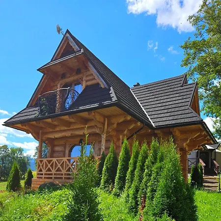 Goralska 3 Highland - Jacuzzi, Sauna, Split Ac, Private Parking, Mountains View Dağ evi Zakopane