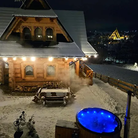 Goralska 3 Highland - Jacuzzi, Sauna, Split Ac, Private Parking, Mountains View Chalet