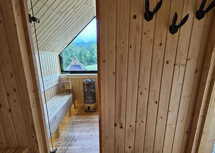 Goralska 3 Highland - Jacuzzi, Sauna, Split Ac, Private Parking, Mountains View Zakopane