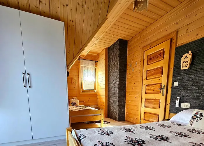 Domek alpejski Goralska 3 Highland - Jacuzzi, Sauna, Split Ac, Private Parking, Mountains View *