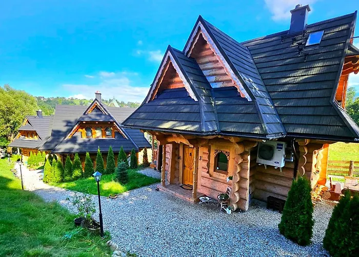 Domek alpejski Goralska 3 Highland - Jacuzzi, Sauna, Split Ac, Private Parking, Mountains View *