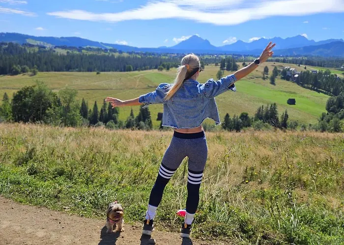 Goralska 3 Highland - Jacuzzi, Sauna, Split Ac, Private Parking, Mountains View Zakopane