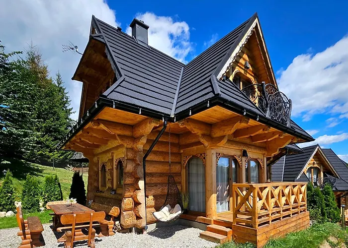 Goralska 3 Highland - Jacuzzi, Sauna, Split Ac, Private Parking, Mountains View Domek alpejski Zakopane