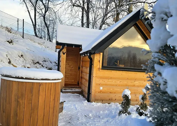 Goralska 3 Highland - Jacuzzi, Sauna, Split Ac, Private Parking, Mountains View * Zakopane